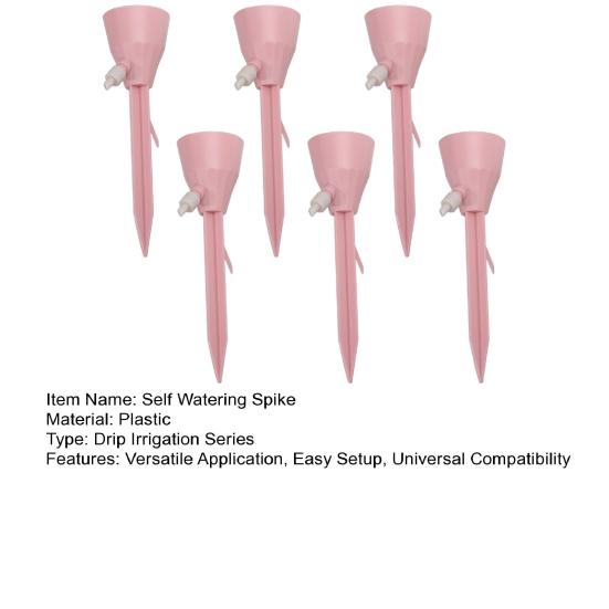 1/3/6Pcs Self Watering Spike Automatic Drip Irrigation System Adjustable Water Speed Plant Water Dispenser