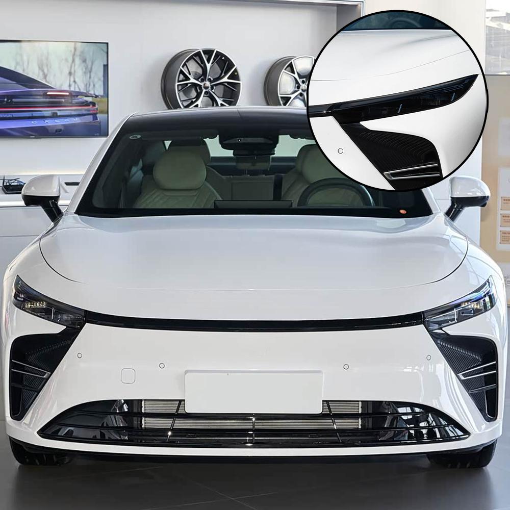 For Exeed EXLANTIX ES 2026-2026 Smoke Black High-Gloss Pre-Cut TPU Headlight Protective Film PPF Anti-Scratch Vinyl Wrap Cover