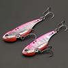 5g 7g 10g 15g Metal Vib Fishing Lure Bait Double Hole Artificial Bait Fishing Tool With Treble Hook