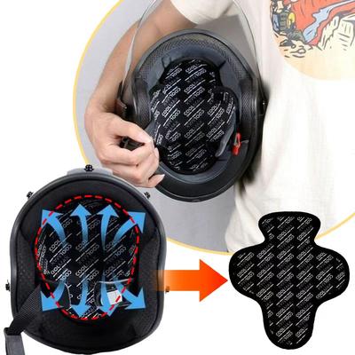 Breathable Quick-Drying Sweat-Wicking Motorcycle Bicycle Helmet Insert Liner Cap Cushion Pad Insulation Lining