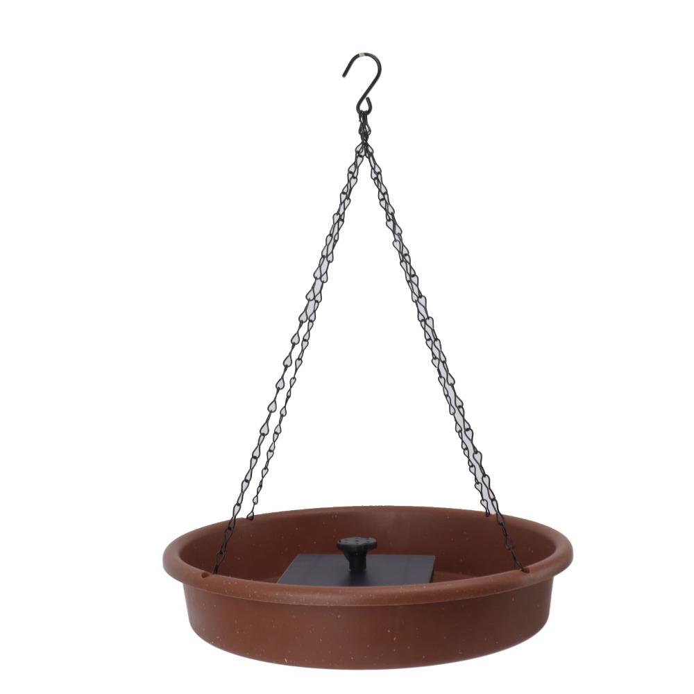 1 Set von 12 Schalen mit großem Fassungsvermögen Vogeltränke Brunnen Solarbetriebene Vogeltränke Pumpe Gartendekoration