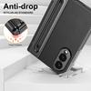 For Samsung Galaxy Z Fold 8 Ultra 7 6 5 4 3 360° Folding Flap Leather Pen Groove Tempered Glass Film Drop Resistant Phone Case