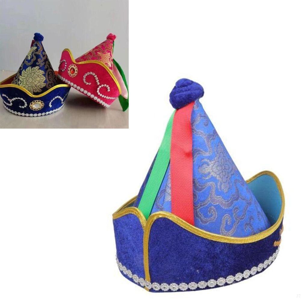 Breathable Performance Headwear Ethnic Style Ethnic Headwear Ribbon Style Hat Photography