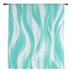 Abstract Gradient Line Color Block Twisted Green Sheer Curtains for Living Room Window Curtains Kitchen Tulle Voile Curtains