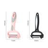 3-In-1 Stainless Steel Peeler Fruit Vegetable Potato Carrot Cucumber Multi-function Sharp Grater Peeler Slice Home Kitchen Tools
