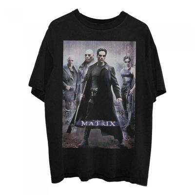 Das Matrix-Unisex-Erwachsene-Filmplakat-Baumwoll-T-Shirt