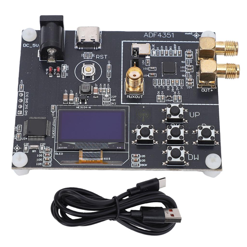 Phase Locked Loop Module Fit for ADF4351 Chip 35MHz 4. 4GHz RF Source Frequency Synthesizer Development Board