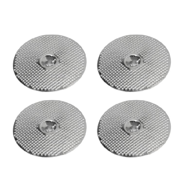 

4Pieces Coffee Filter Meshs Stainless Steel Coffee Machine Basket Coffee Filter Disk Water Distribution Net for Coffee 1