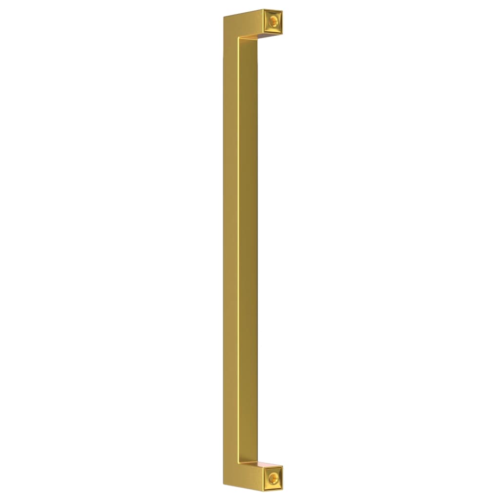 Furniture Handles 10 Pcs Golden 224 Mm Stainless Steel