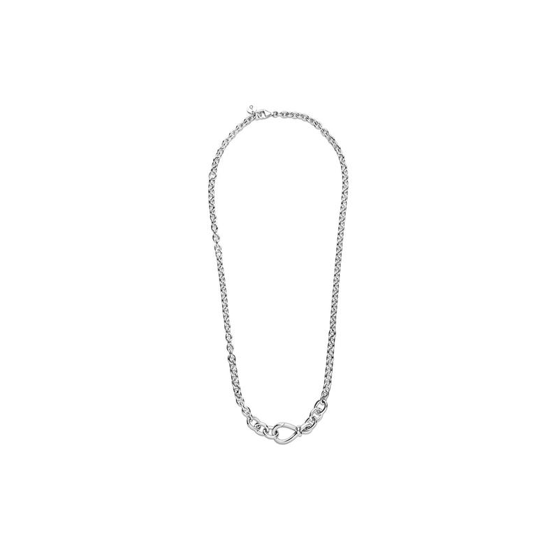 Pandora Symbol Design 925 Silver Necklace Women's Silver 398902C00