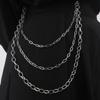 Trendy Multi-layer Hip Hop Chain: Retro & Versatile Pants Jewelry