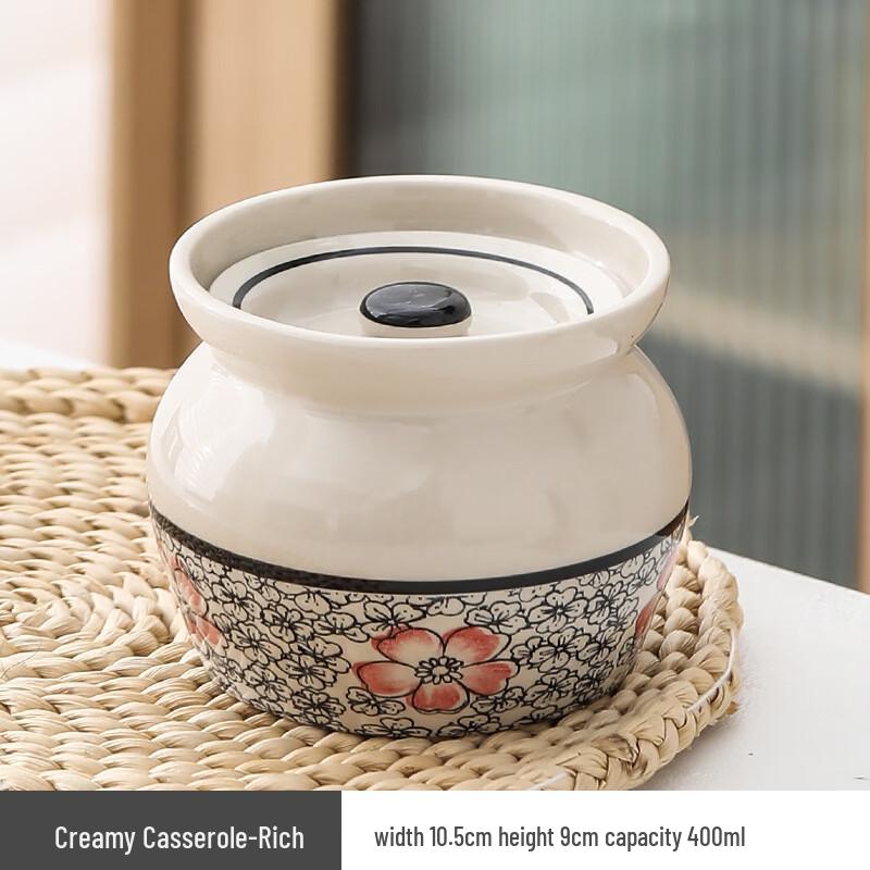 Ceramiczny Garnek do Duszenia z Pokrywką