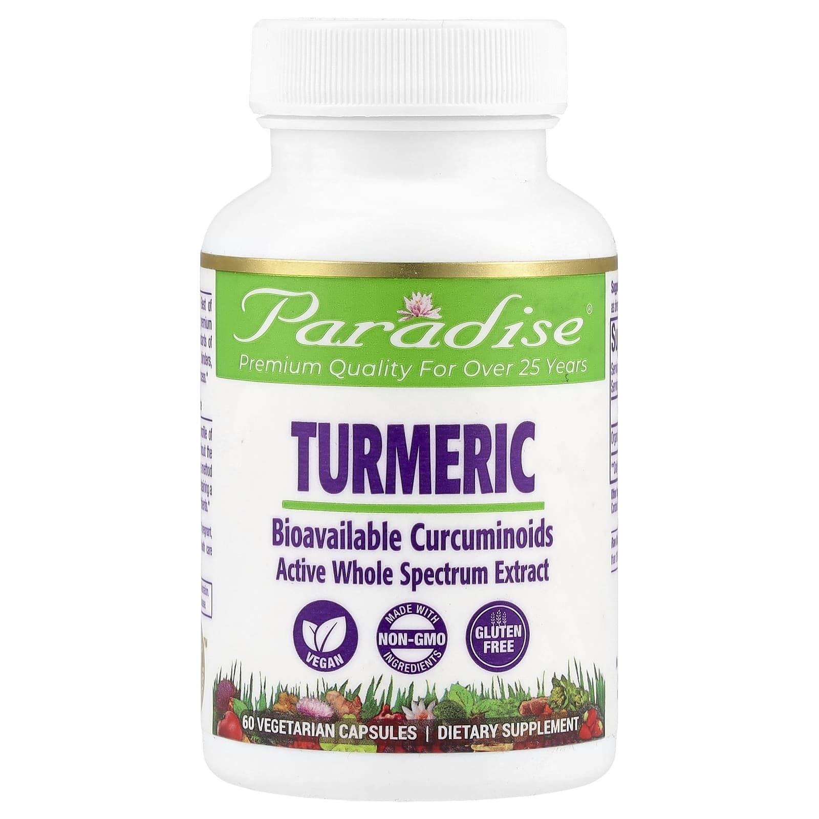 

Turmeric, Veggie Capsules 60 (250Mg per capsule)
