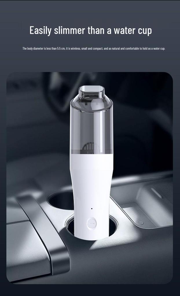Portable Handheld Wireless Vacuum Cleaner for Home and Car Use