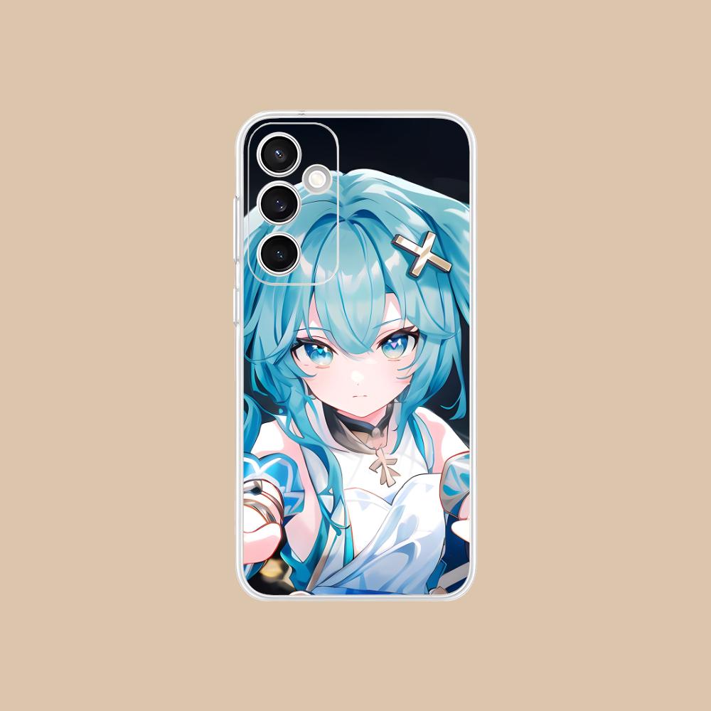 Game GI Faruzan Clear Mobile Phone Case for Samsung Galaxy S25 S24 S23 S22 S21Plus FE Ultra Colorful Cover