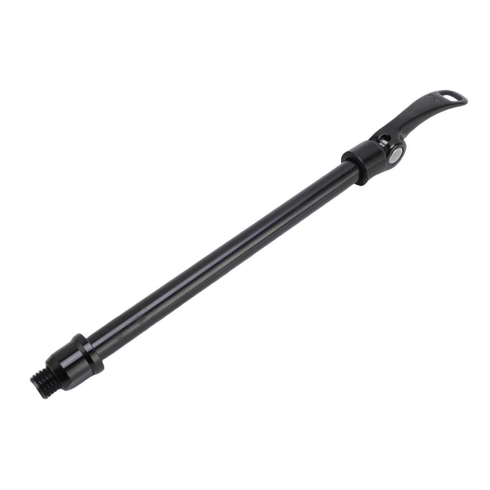 142x12mm Bike Thru Axle Lever Black Bike Thru Axle Skewer  Frame Axle Replacement