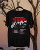 La camiseta de banda de rock warning negra de algodón unisex Talla S-5XL Camiseta unisex