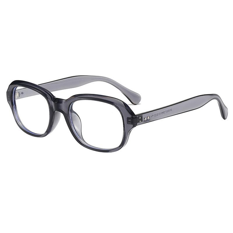 New retro European and American wind anti-blue glasses female Internet celebrities street shooting fashion flat glasses can be matched