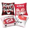 Valentine'S Day Pillowcase Home Bedroom Living Room Decoration Polyester Cushion Pillowcase