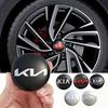 Tapacubo Central de Rueda de Coche KIA Emblema Pegatina Accesorios Para KIA EV6 Stinger RIO Sorento Picanto Ceed Borrego Syros K4 K5 K8 K9