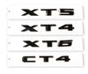 ABS for Cadillac XT4 28T AWD Logo Car Front Grille Emblem Decals Fender Badge Rear Trunk Cover Sticker Auto Decoration Vzsnc66