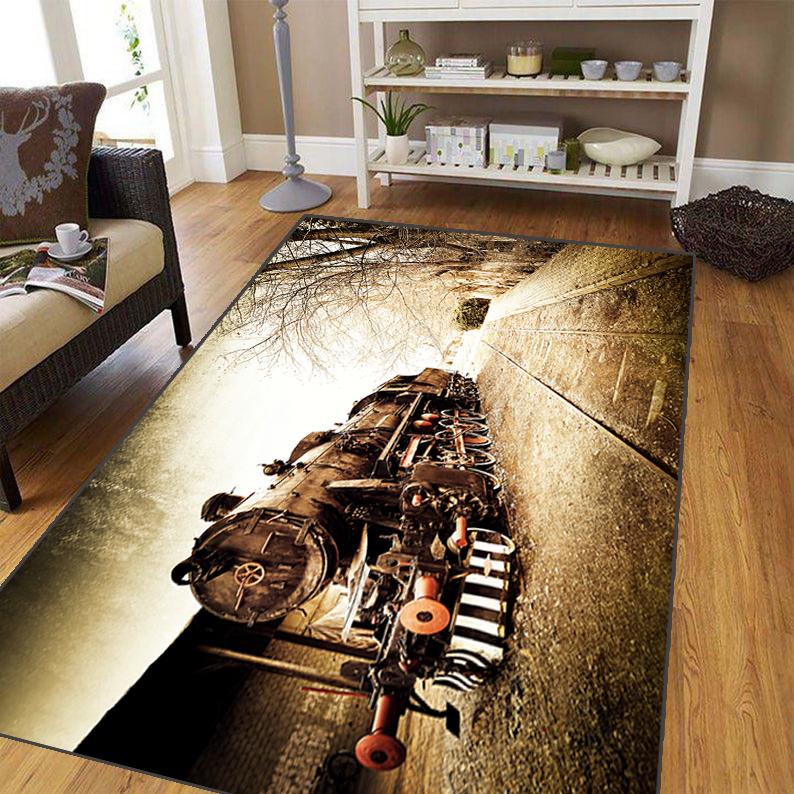 Industry Carpet for Living Room,Soft Flannel Rug for Bedroom ,Anti-Slip  BATHROOM Mat,  Baby Play Mat,large Aircraft Rug