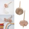 Drop Spindle Top Whorl Yarn Spinner Wheel Wood Drop Spindle Top Whorl Yarn Spinner Wheel Tool for Beginner Yarn Making