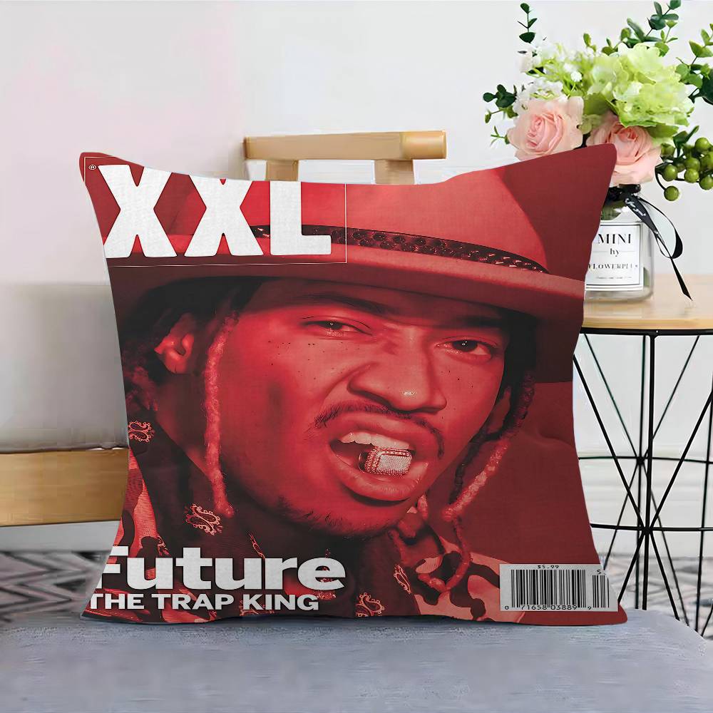 Pop Hip Hop Rapper FFuture Cushion Cover Polyester Sofa Cushions Decorative Throw Pillows Home Decoration Pillowcover