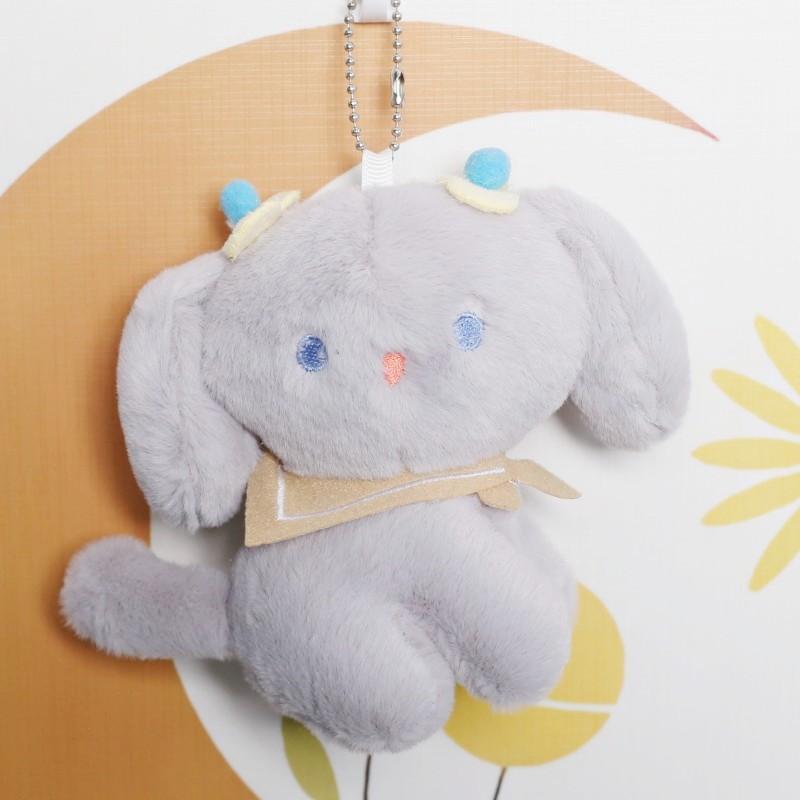 Cute Cute Tilted Head Dog Pendant Doll Cartoon Dog Hanging Keychain Plush Toy Rag Doll