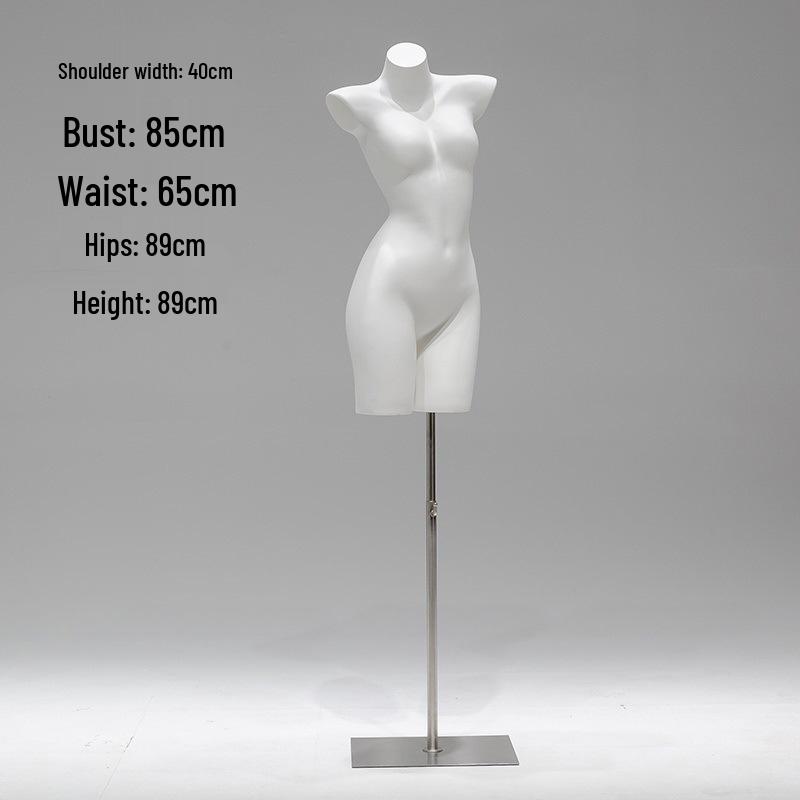 Unisex Torso Mannequin: Female & Male Underwear Display Stand