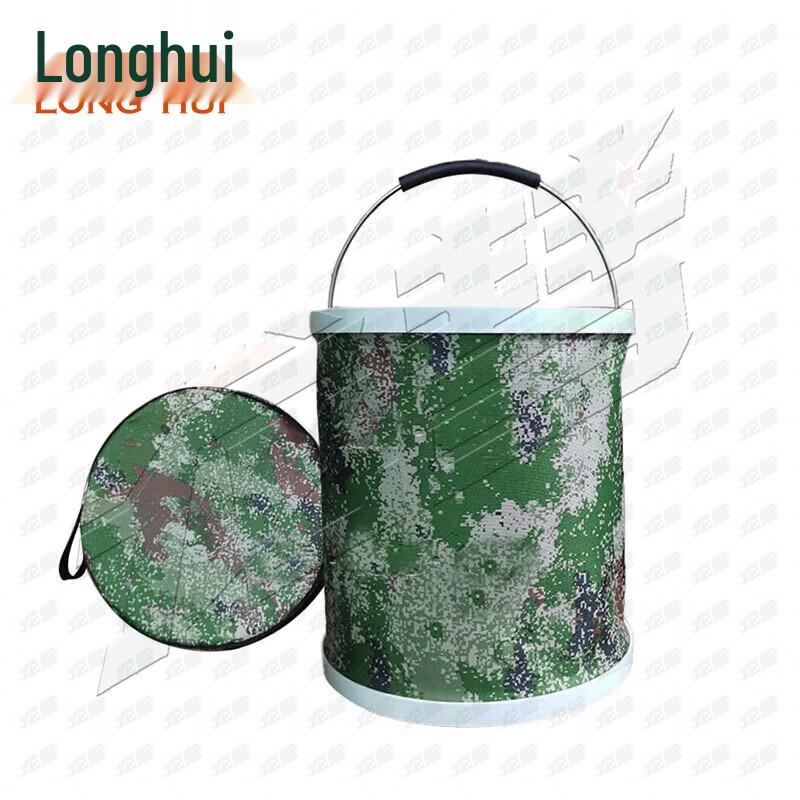 Longhui Camouflage Foldable Portable Bucket
