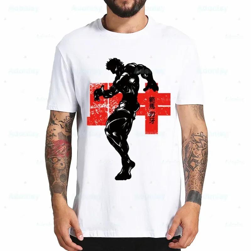 Yujiro Baki Fighter Anime Summer Fashion Shirt Graphic Hanma Grappler Fighting T Shirt Women Oneck Tees Funny Tshirt