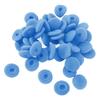 50PCS Foam Earbuds Cover 15mm Sponge Earbuds Replacement Ear Pads Tips Protector for MP3 MP4 Tablets Earphones Blue