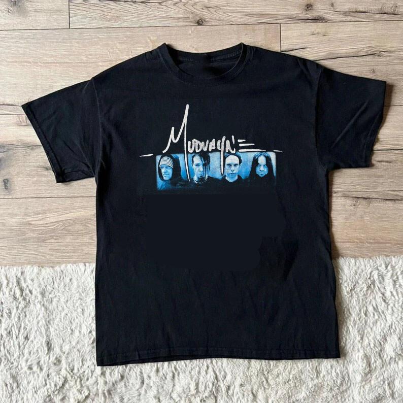 Remake 1990 s Mudvayne Band T-Shirt, cotton black shirt, brand new shirt Unisex T-Shirt S