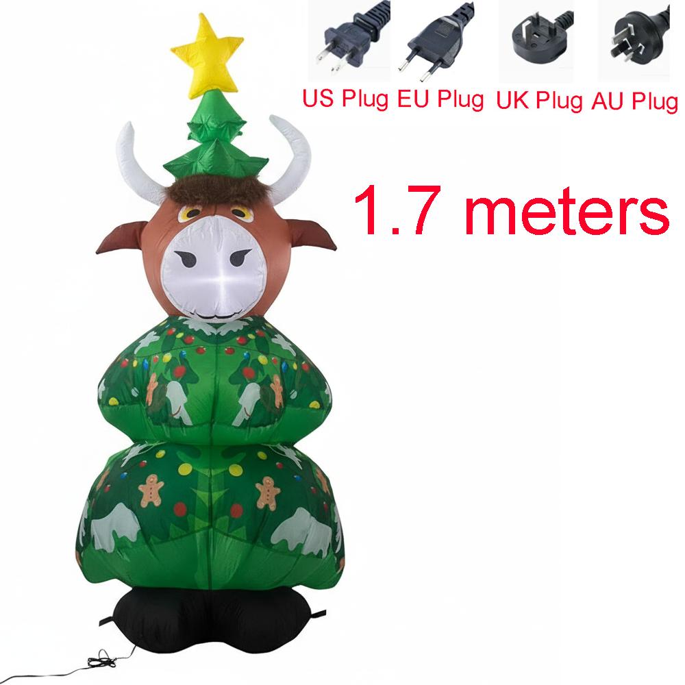 LED Lighted Blow Up Yard Decor Waterproof Christmas Decorations Christmas Inflatables Outdoor Use