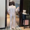 Factory goods 1011 spring new ice silk pajamas women's Douyin fashion cartoon Internet celebrity fashion loungewear suit
