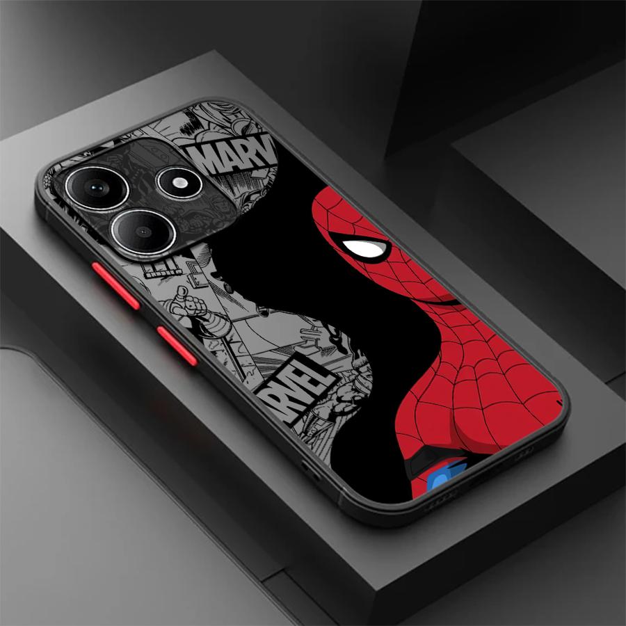 Custodia Marvel Spider-Man Venom per Xiaomi Redmi Note 14 A4 9S 11 10 13 Pro Plus 13C 12 14C Cover per Telefono