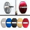 VW Valve Stems Caps 4Pcs Car Door Lock Protective Cover For VW Volkswagen Golf 6 Golf 7 Passat Tiguan Polo Jetta Accossories
