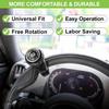 Spurtar Steering Wheel Knob, Universal Car Suicide Knob Power Handle Spinner Fit For Steering Wheel, Cars, Semi Truck, Forklifts, Tractors, Boat, And