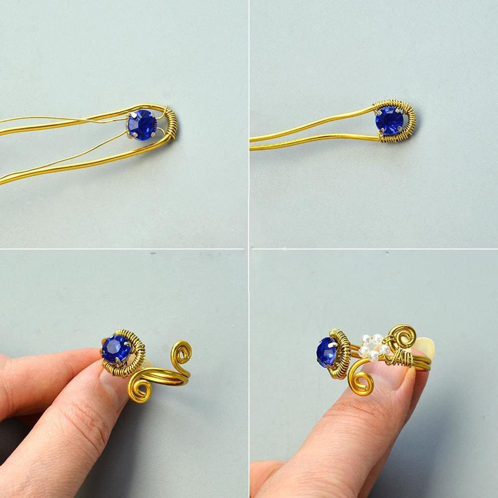 PH PandaHall Set of About 900 Mixed Acrylic Rhinestone Beads with Base 5x5x4mm Assorted Set 4 Claws 5 Holes Bijou Accessory Parts Resin Charm Parts