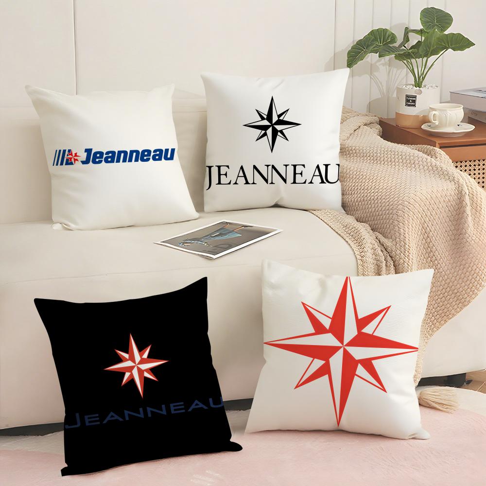 J-Jeanneau Cushion Cover Soft Short Plush Pillow Cover Smooth Cozy Texture Aesthetic Cushion Case Home Decor