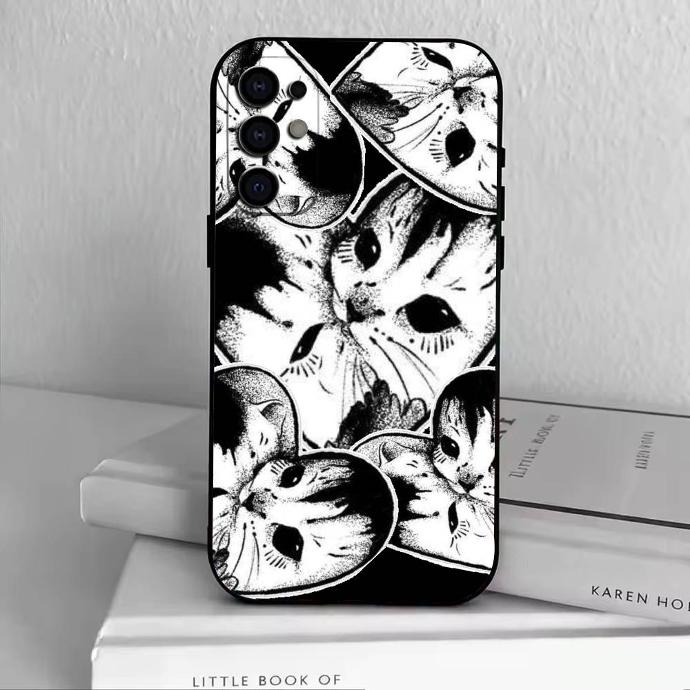Gothic Sigilism Cross Phone Case For Samsung S25,S24,S21,S22,S23,S30,Ultra,S20,Plus,Fe,Soft Silicone Black Cover