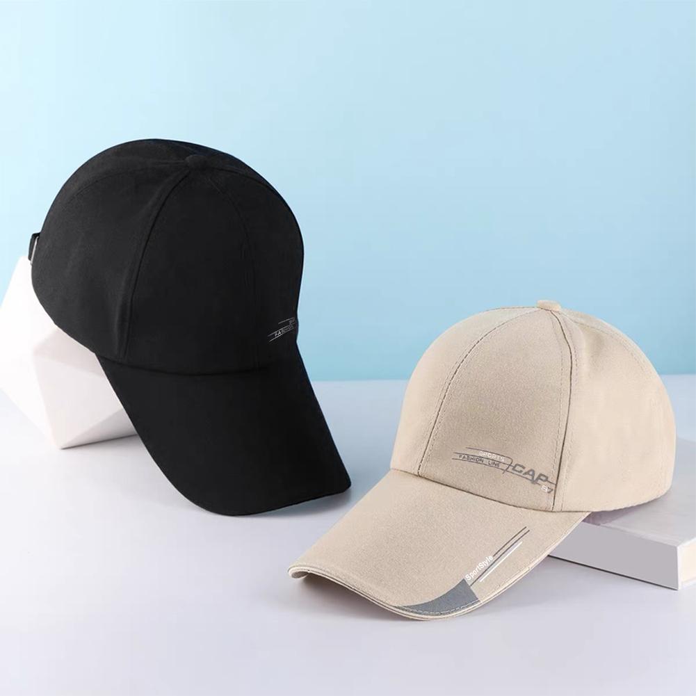 2024 Summer Brand For Men Sports Running Sweat Baseball Cap asual Fashion Outdoor Solid Color Sun for Men and Women Hat