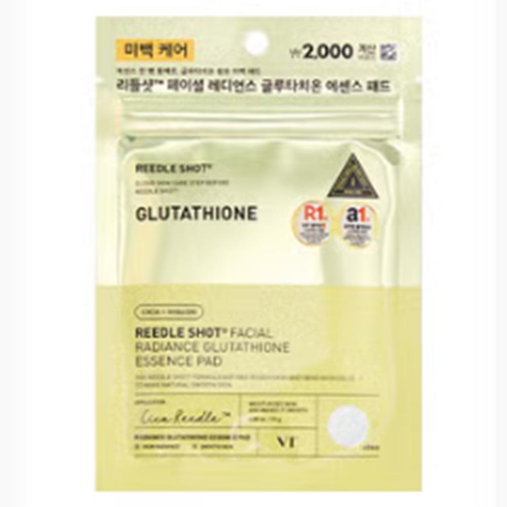 

VT Reedle Shot Facial Radiance Glutathione Essence Pad 8 Sheets 25g