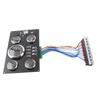 85mm Instrument Panel Gauge Set 24V 0 to 3000RPM Water Temperature Oil   Oil Pressure with Key for Boat Yacht