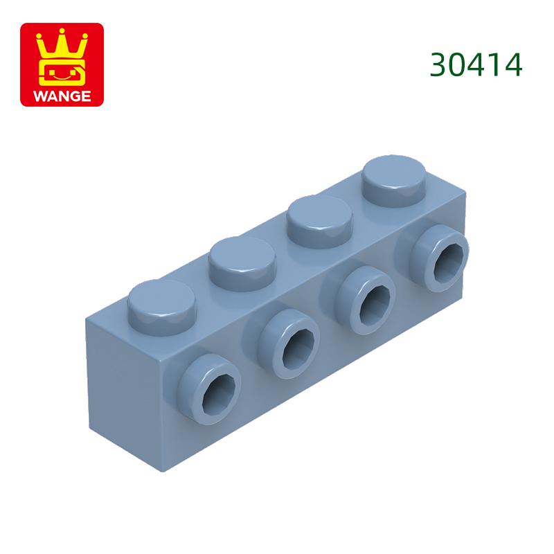 Non-Toxic 63Pcs/Lot 30414 Modified 1X4 With Studson Side Block Moc Color Accessories Compatible With Brick Diy Children Toy Assembly