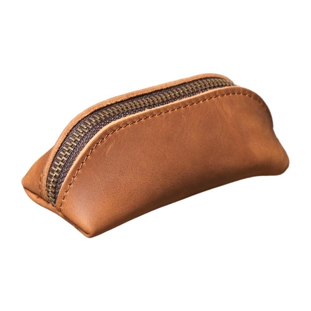 Large Capacity Men Key Ring Pouch Anti-lost Car Key Retro Money Bag  Shopping