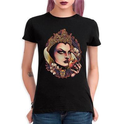 The Evil Queen Snow White Art T-Shirt, Men's Women's Sizes (EVI-09001)