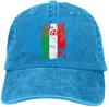 Italia Italy Italian Flag Cap Adjustable Cowboys Hats Baseball Cap for Unisex  Women  Outdoor Caps Black Dad Hat Bone High Quality