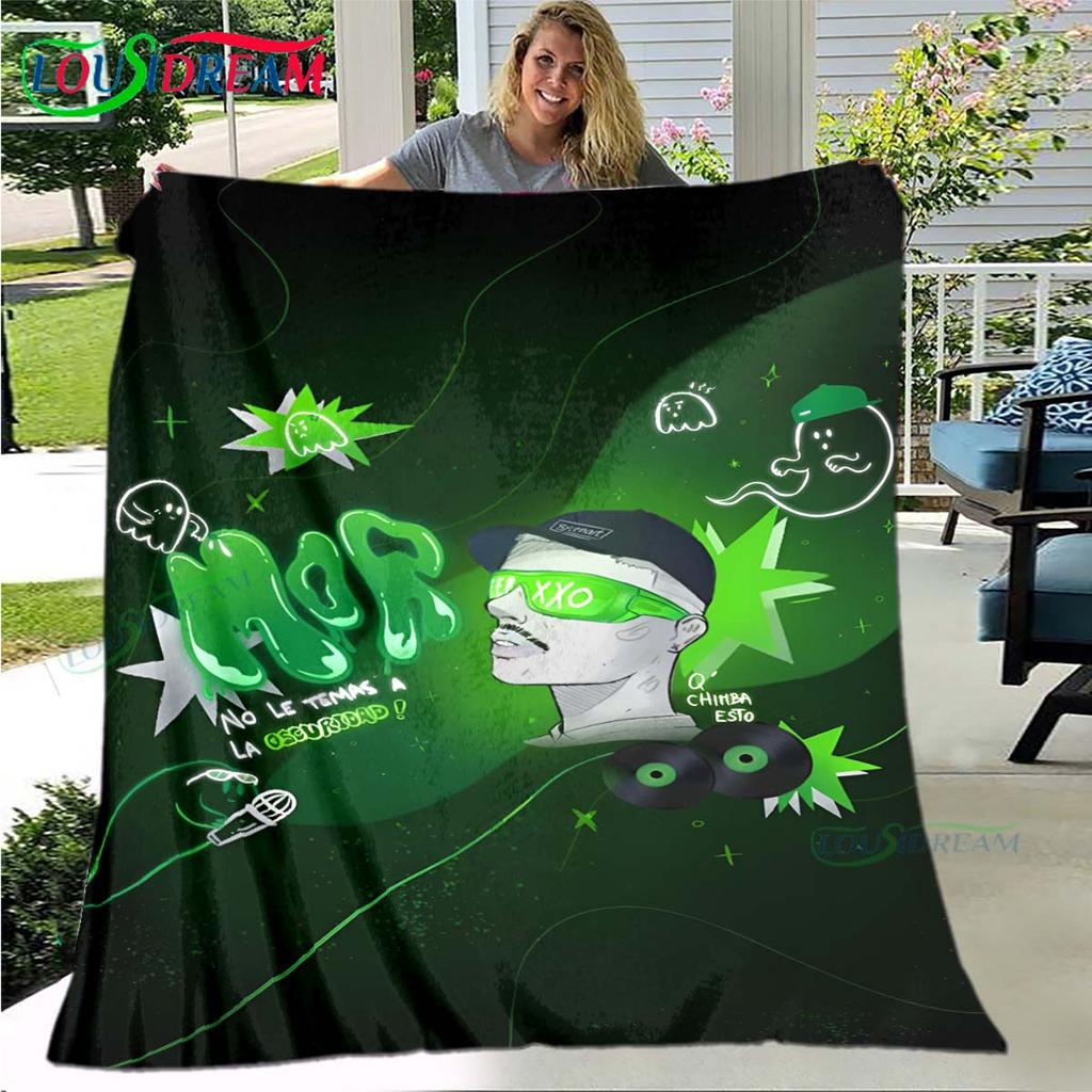 100% Polyester Pop Singer F-Ferxxo Four Seasons Blanket Sofa Cover Travel Bed Plush Blanket Travel Office Break Blanket Gift